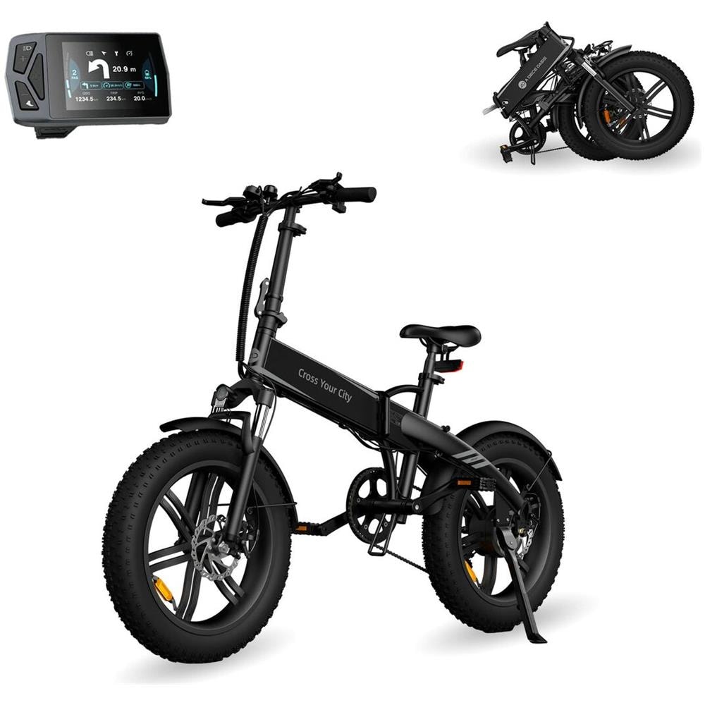 Ado A20f Bicicletta Elettrica Ado A20f Nero 250 W 25 Km /h - Foto 1