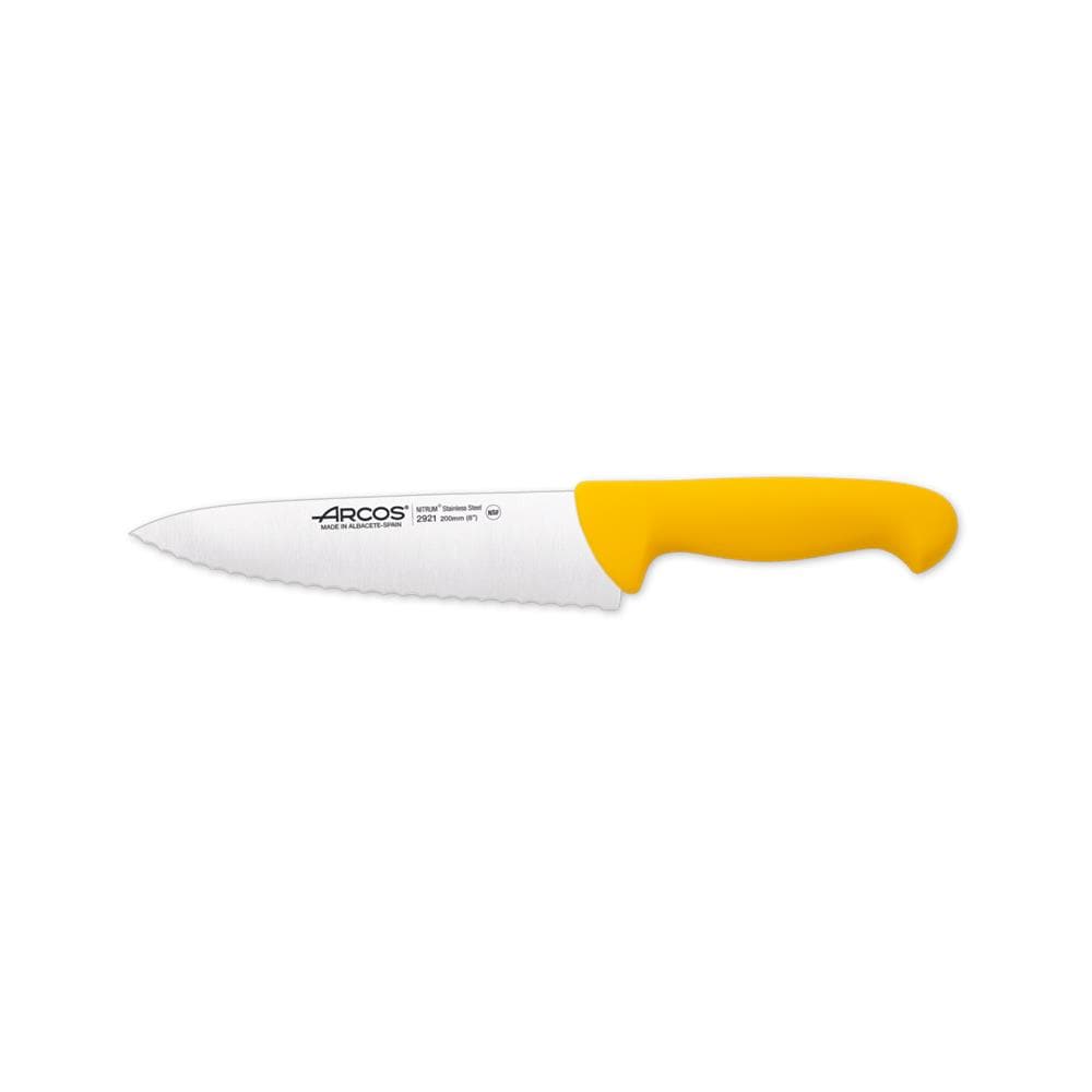 Coltello Da Cucina Serie 2900 (200 Mm) - Coltello A Lama Larga, Bordo Seghettato, Stabile E Robusto. Coltello Multiuso Per Professionisti E Cuochi Amatoriali. - Foto 1