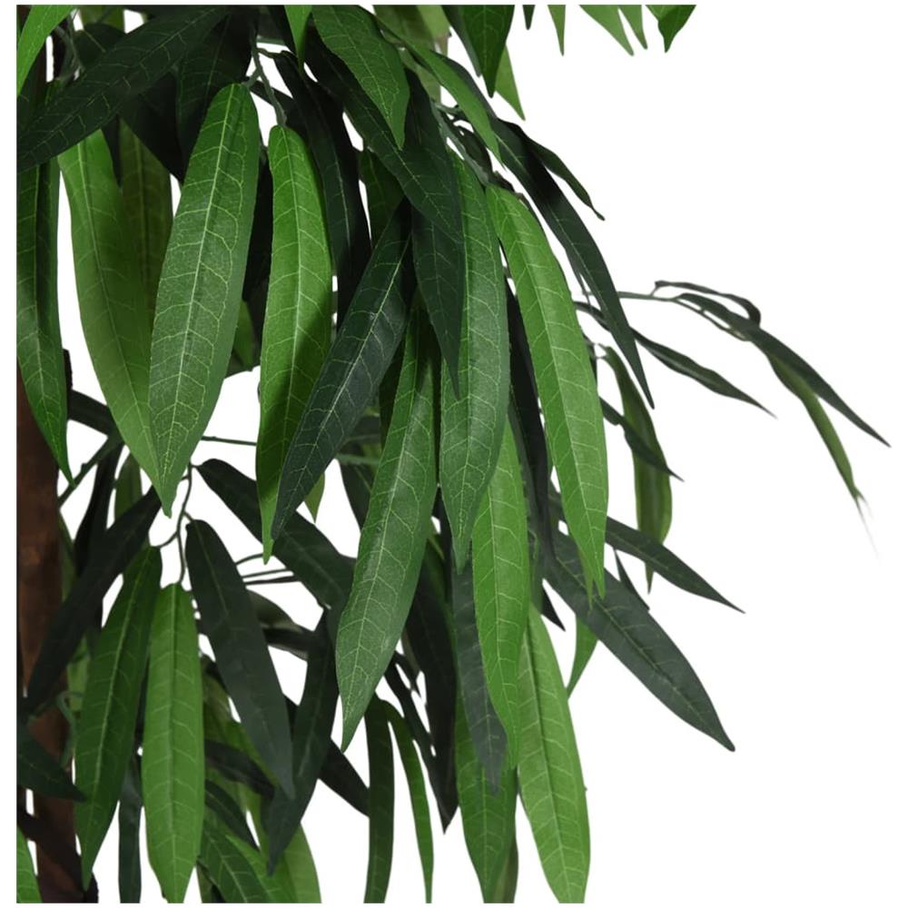 Albero Mango Artificiale 900 Foglie 180 Cm Verde - Foto 3