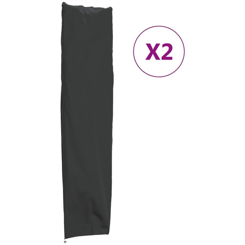 Coperture Per Ombrellone Giardino 2pz 240x57/57 Cm 420d Oxford - Foto 1