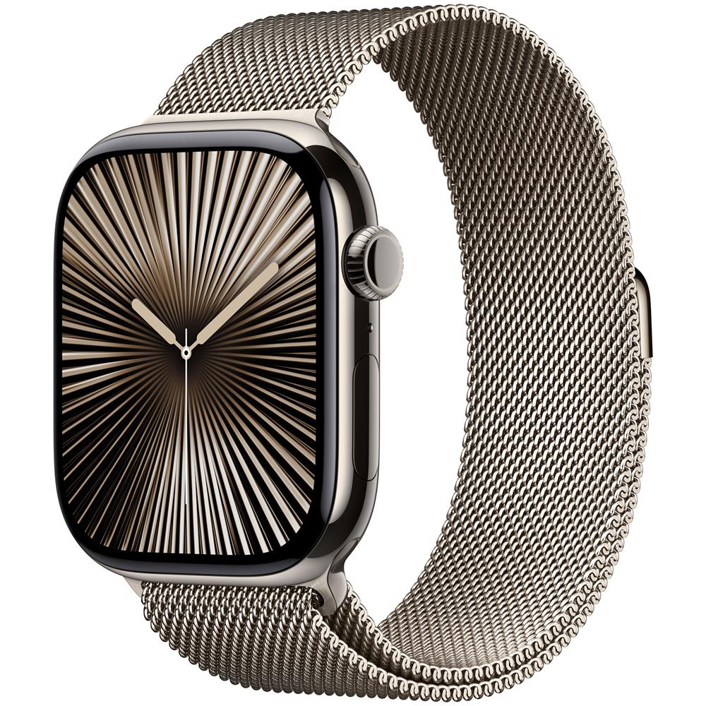 Watch Series 10 OLED 46 mm Digitale 416 x 496 Pixel Touch screen 4G Titanio Wi-Fi GPS (satellitare) - Foto 1
