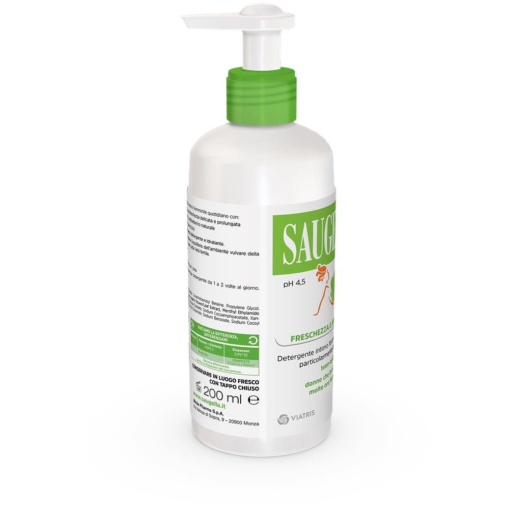 Saugella You Fresh in My Days Detergente Intimo 200 ml - Foto 1