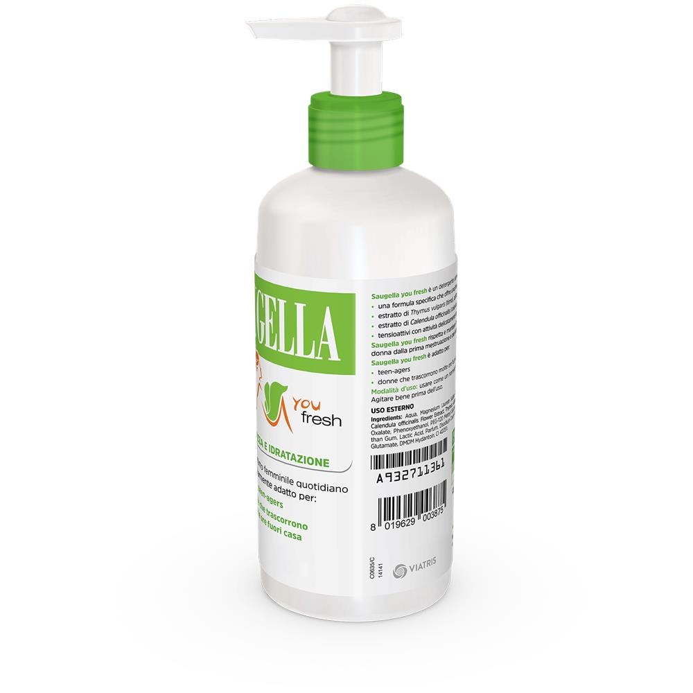 Saugella You Fresh in My Days Detergente Intimo 200 ml - Foto 2