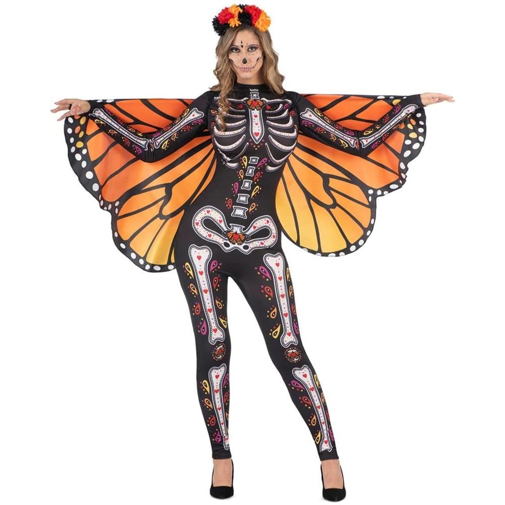 Copricapo del costume di farfalla di Catrina Taglia M - Foto 1