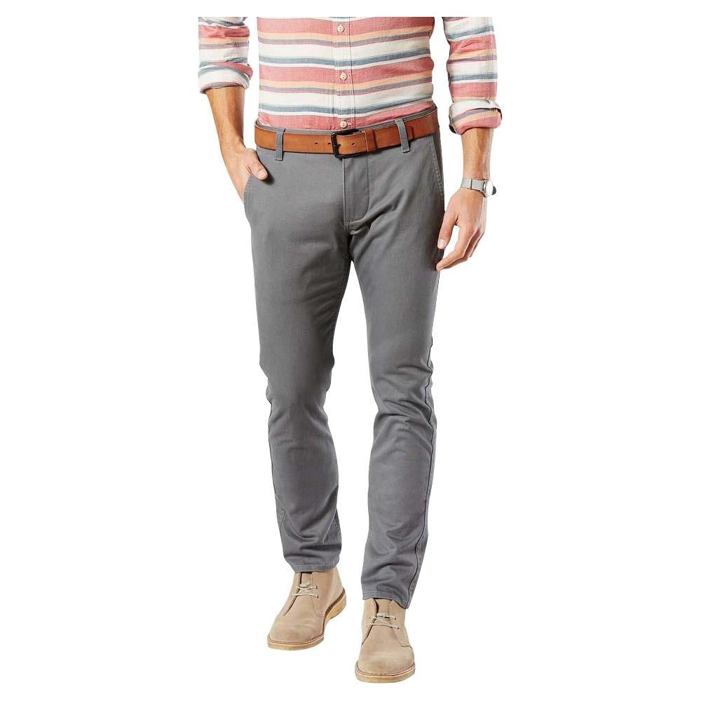 Pantaloni Alpha Khaki Skinny Tapered L30 Abbigliamento Uomo W32-l30 - Foto 1