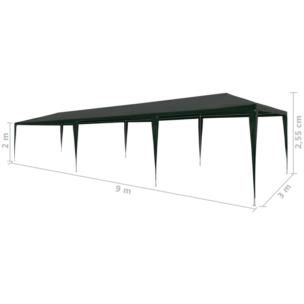 Tendone Per Feste In Pe 3x9 M Verde - Foto 6