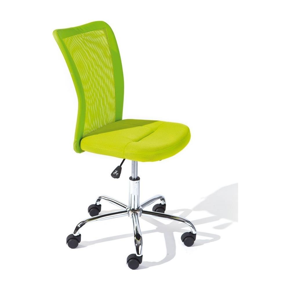 Sedia Ufficio Bonnie Regolabile 43x56x88-98h Seduta Ecopelle Verde - Foto 1