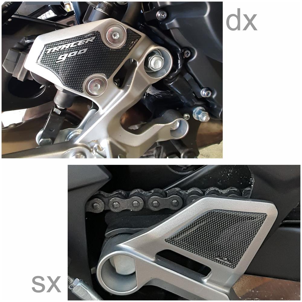 Adesivi 3d Protezioni Batti Tacco Compatibili Con Yamaha Tracer 900 2019 - Foto 2