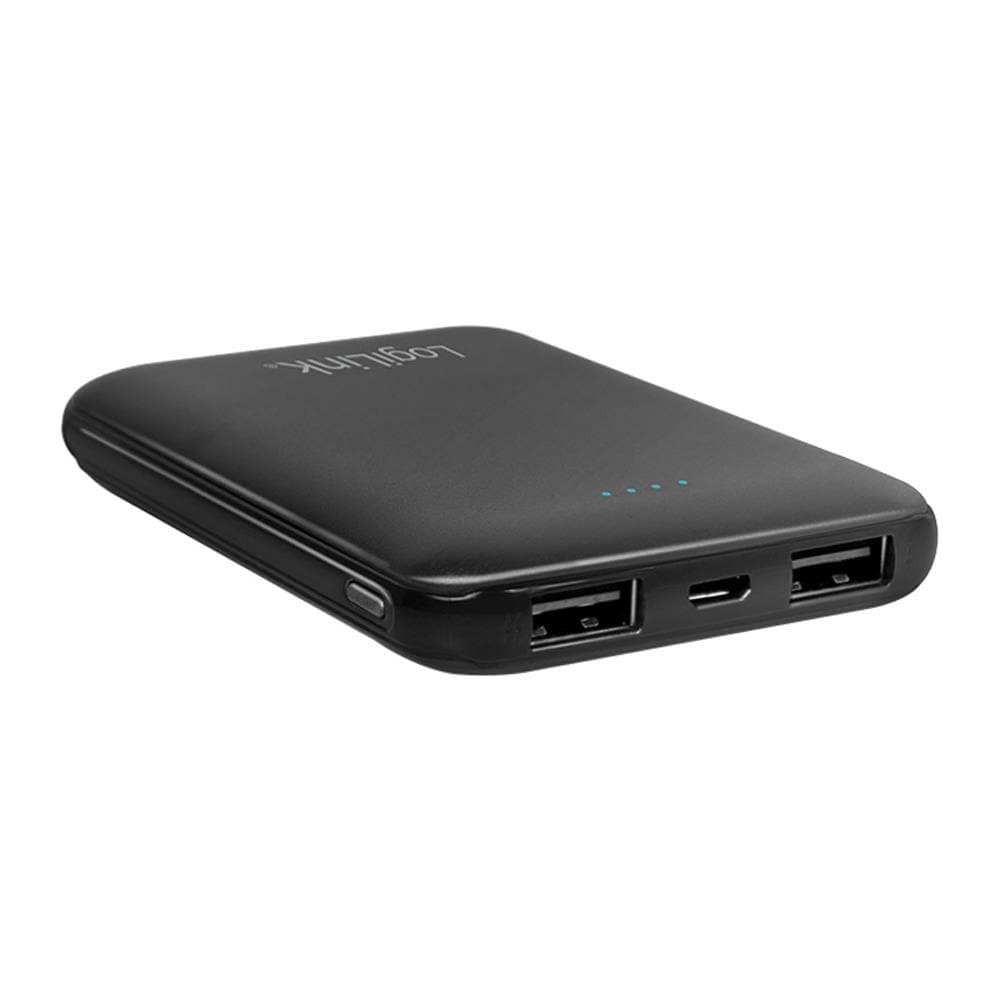 Power Bank 5000mah Polimeri Di Litio 2xusb Nero - Foto 2