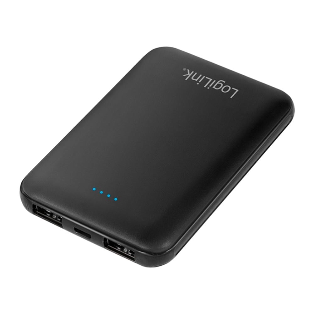 Power Bank 5000mah Polimeri Di Litio 2xusb Nero - Foto 1