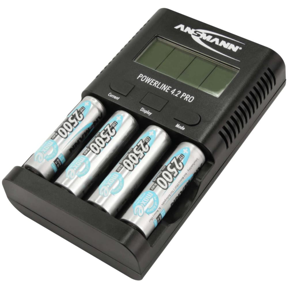 Ansmann Powerline 4.2 PRO NiCd, NiMH Micro (AAA), Mignon (AA) Rundzellen-Ladegerät - Foto 2