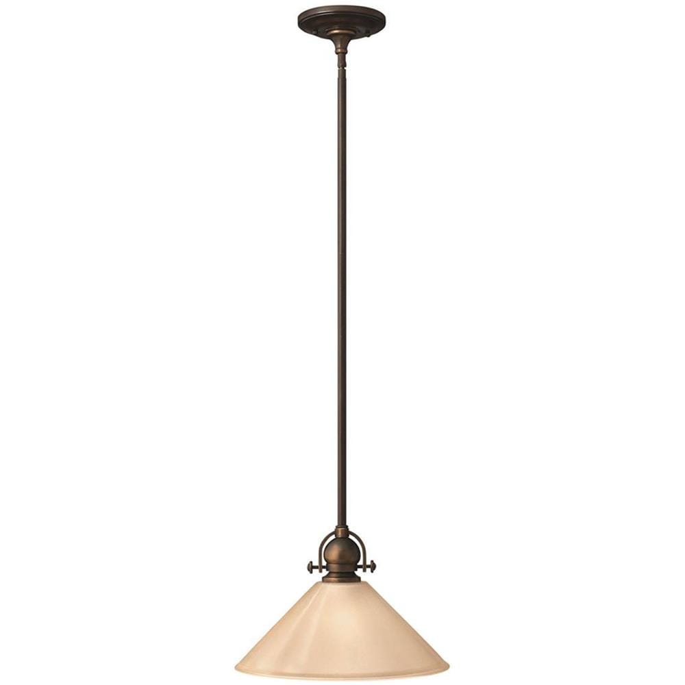 Mini Sospensione Cupola 1 Luce Bronzo Antico, E27 - Foto 1