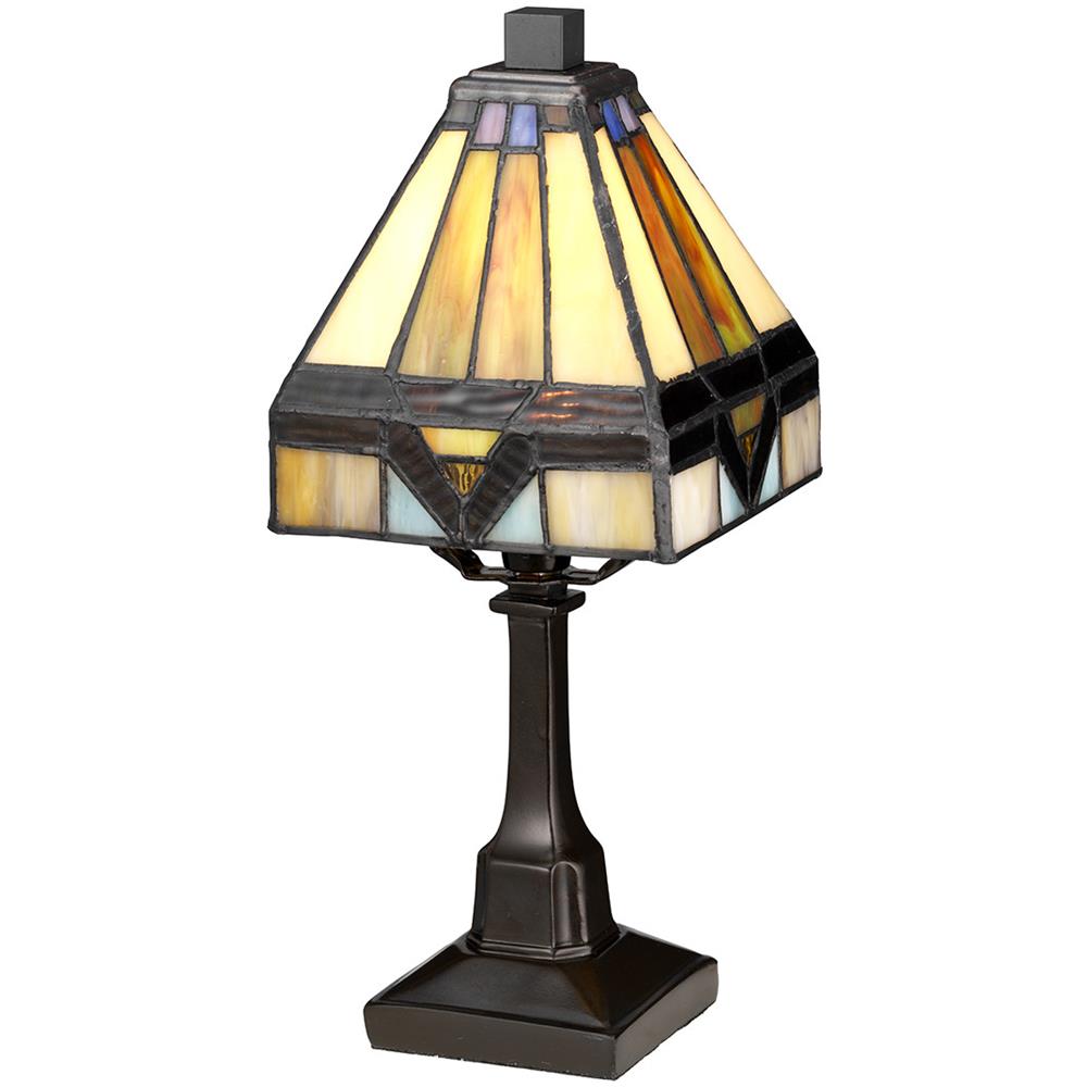 Lampada Da Tavolo Mini 1 Luce, Bronzo Vintage, E14 - Foto 1