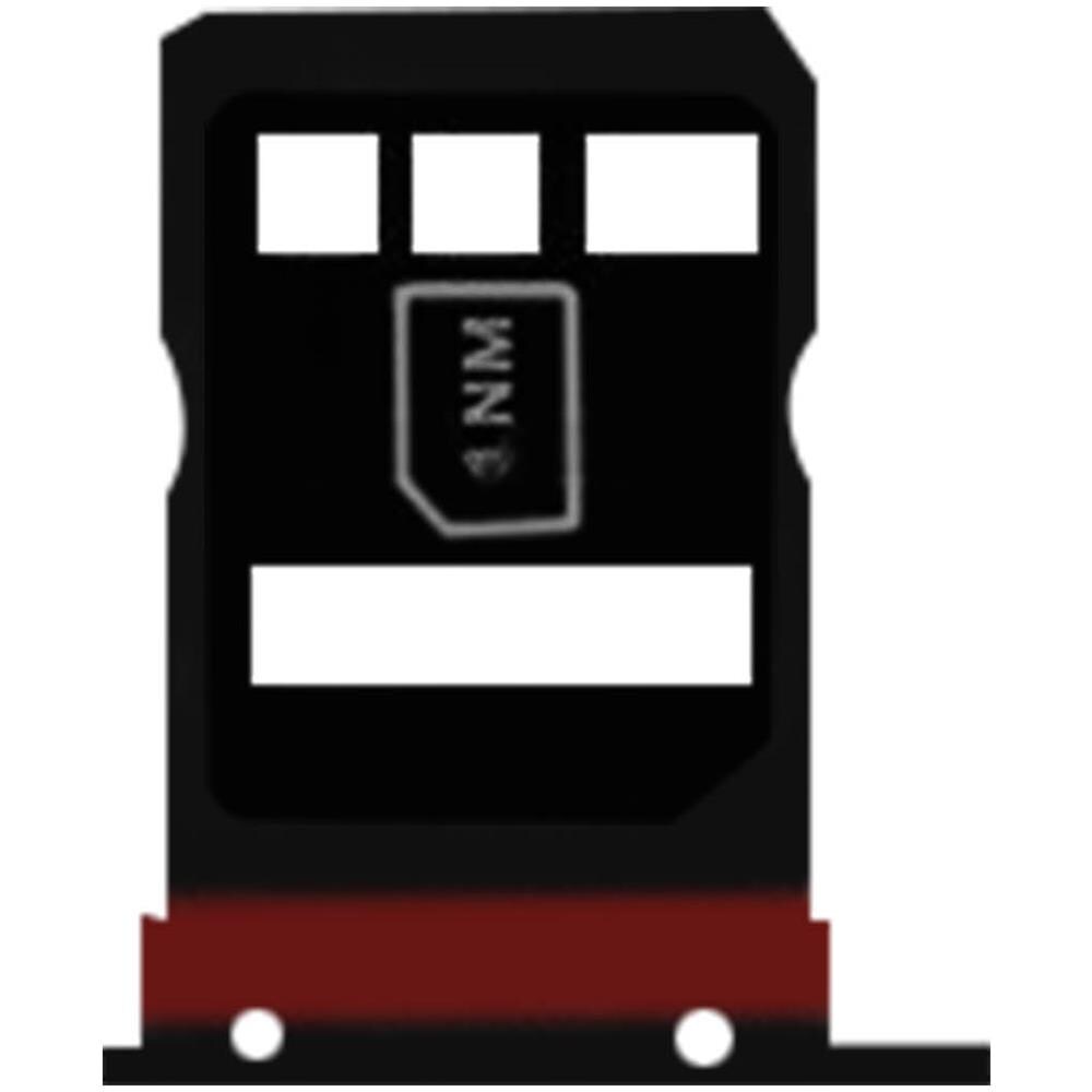 Slot Sostitutivo Scheda Sim Huawei Mate 30 2x Nano Sim Nero - Foto 2