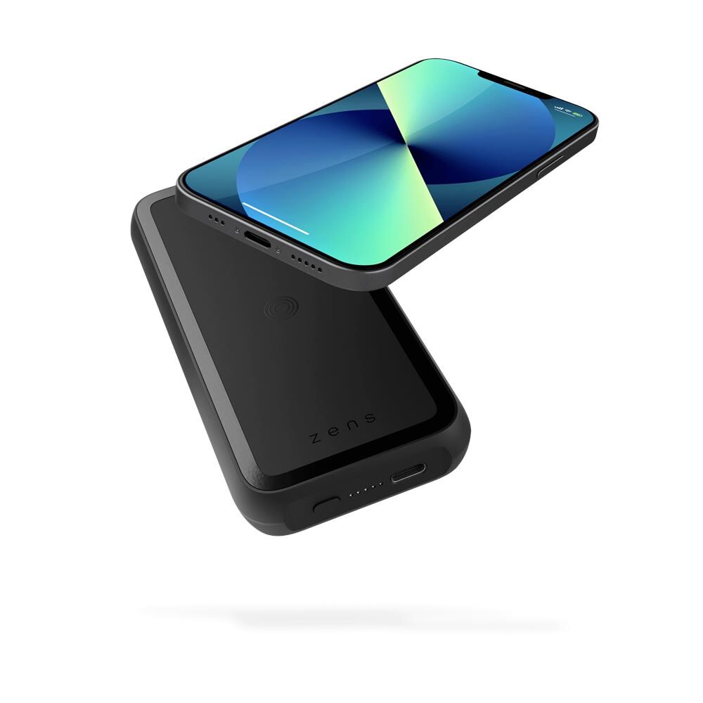 ZEPP04M / 00 batteria portatile 10000 mAh Carica wireless Nero - Foto 2