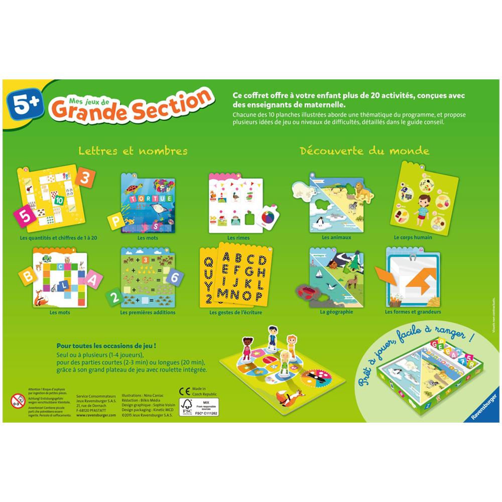 Mes jeux de grande section Bambino Ragazzo / Ragazza giocattolo educativo - Foto 2