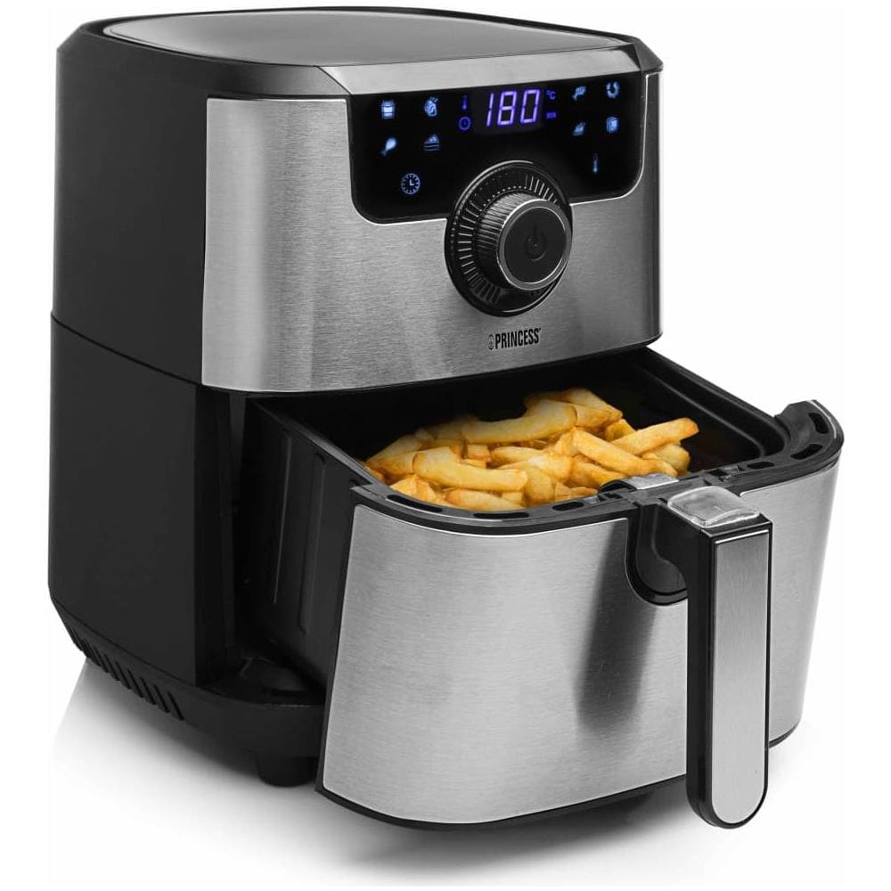 182033 Friggitrice ad aria calda 4,5 L Singolo Nero, Argento Indipendente 1500 W - Foto 2