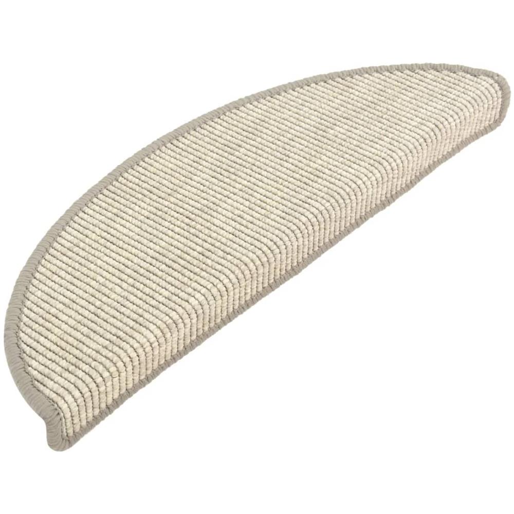 Tappeti Autoadesivi per Scale 15 pz 56x17x3 cm Argento - Foto 2