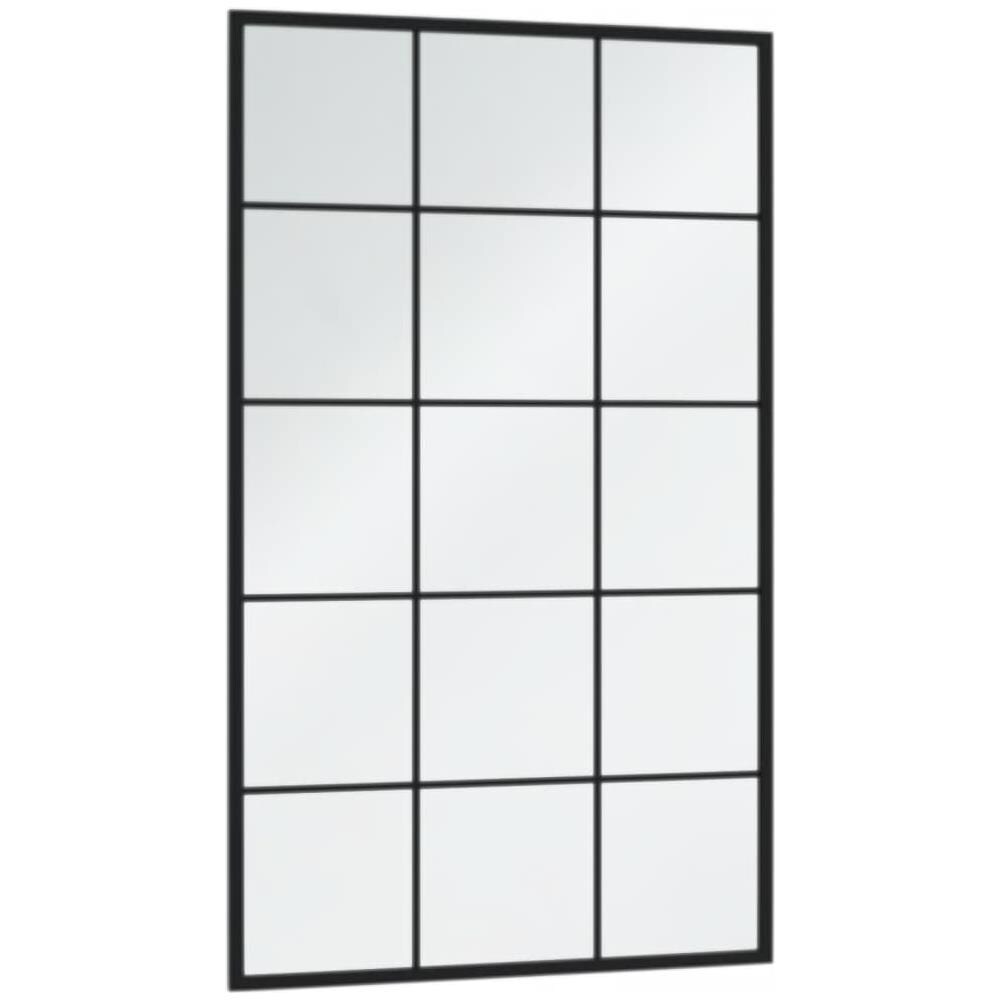 Specchi A Parete 3 Pz Neri 100x60 Cm In Metallo - Foto 3
