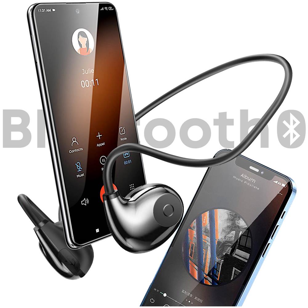 Cuffie A Conduzione Ossea Bluetooth Multipoint Touch Impermeabili Ipx4 - Foto 2