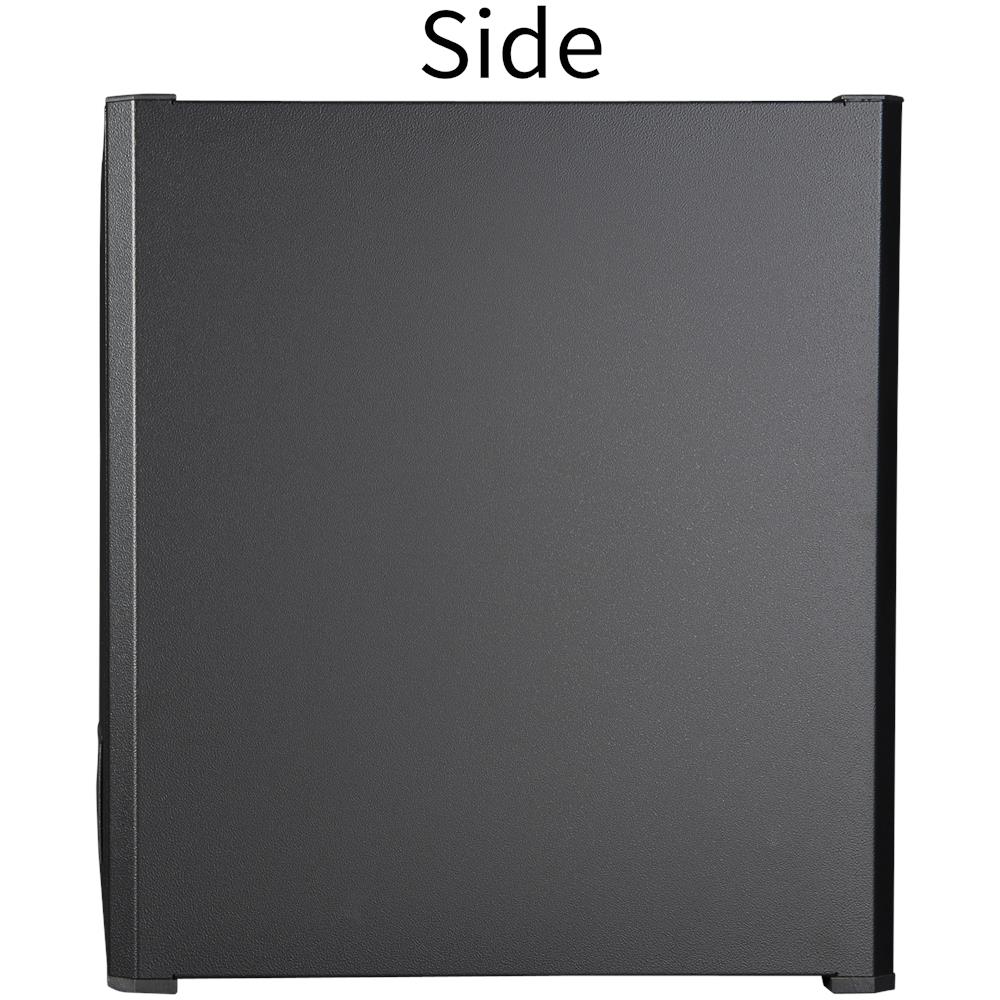 Armadio Rack 19'' RWM09U45BL a muro 9 unità sezione unica prof 600mm Colore Nero - Foto 4