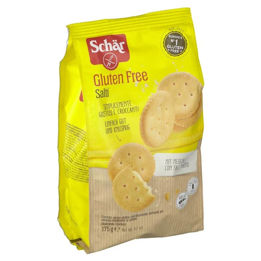 Salti' Cracker con Sale Marino Senza Lattosio 175 g - Foto 1
