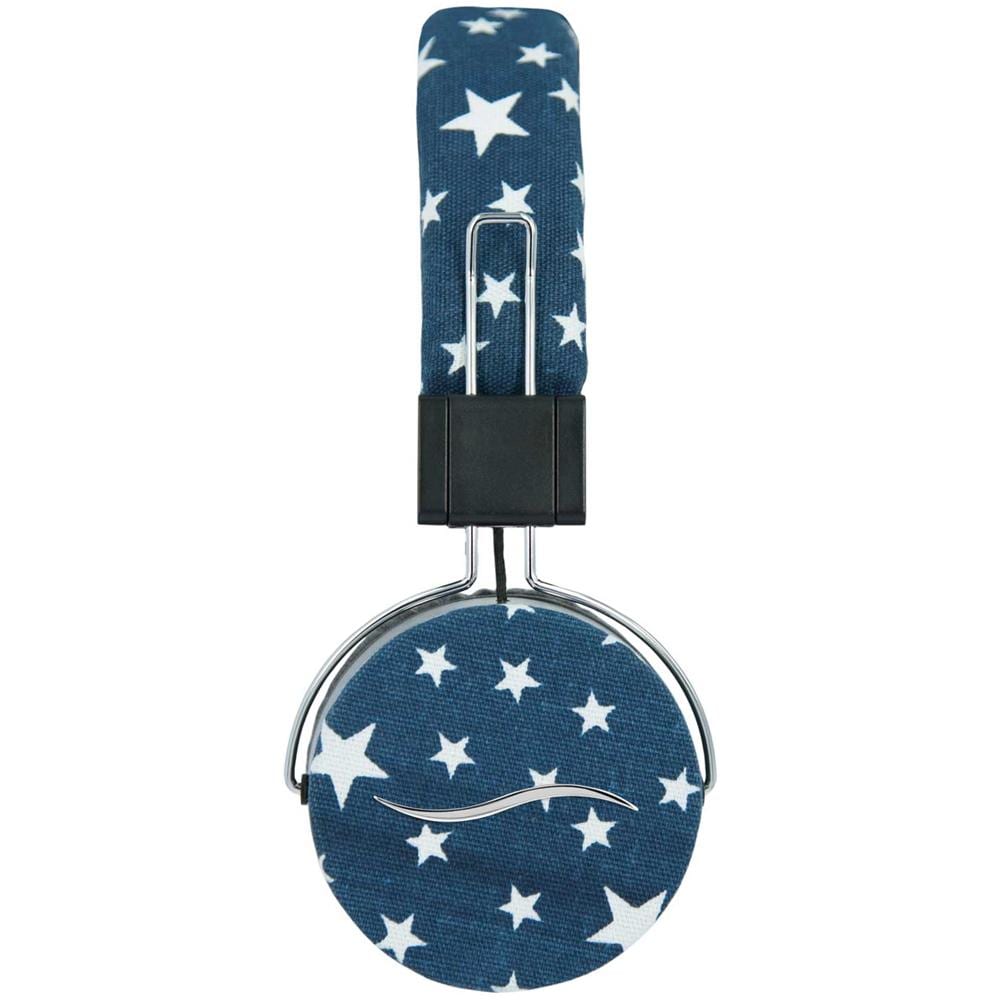 Cuffie Hi-Deejay On-Ear con Control Talk Colore Blu e Bianco - Foto 1