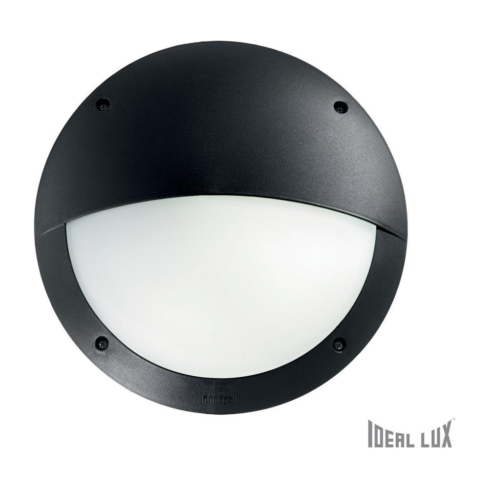 Lampada Da Parete Lucia-2 Ap1 Nero Max 1 X 60w E27 - 240v - Foto 1