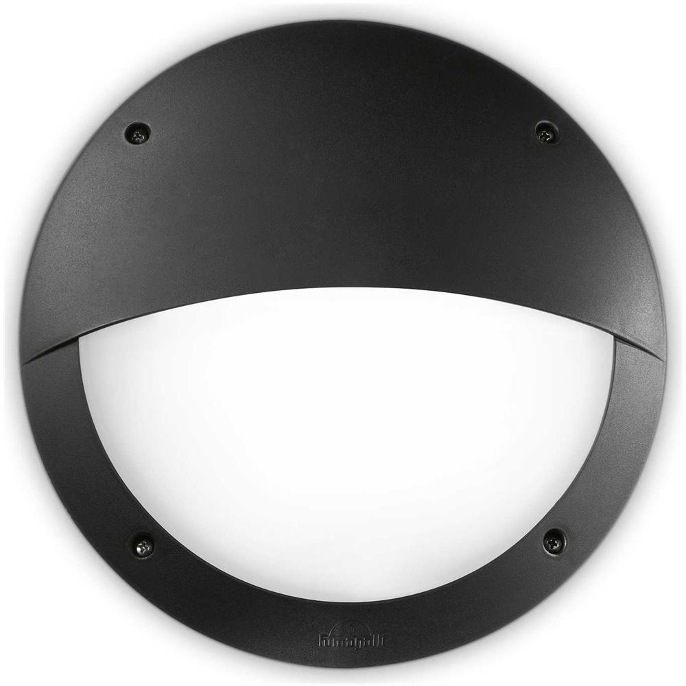 Lampada Da Parete Lucia-2 Ap1 Nero Max 1 X 60w E27 - 240v - Foto 4