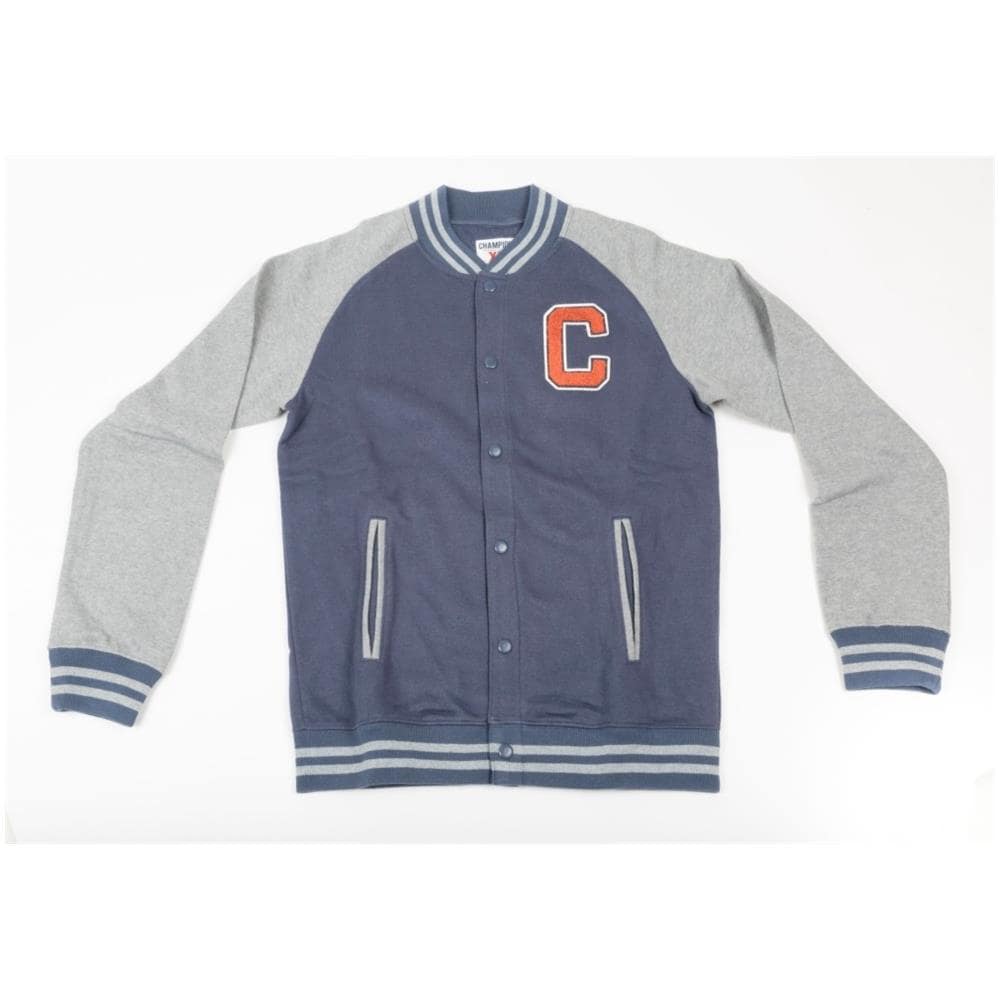 Felpa Bambino Varsity Bomber S Blu Grigio - Foto 1