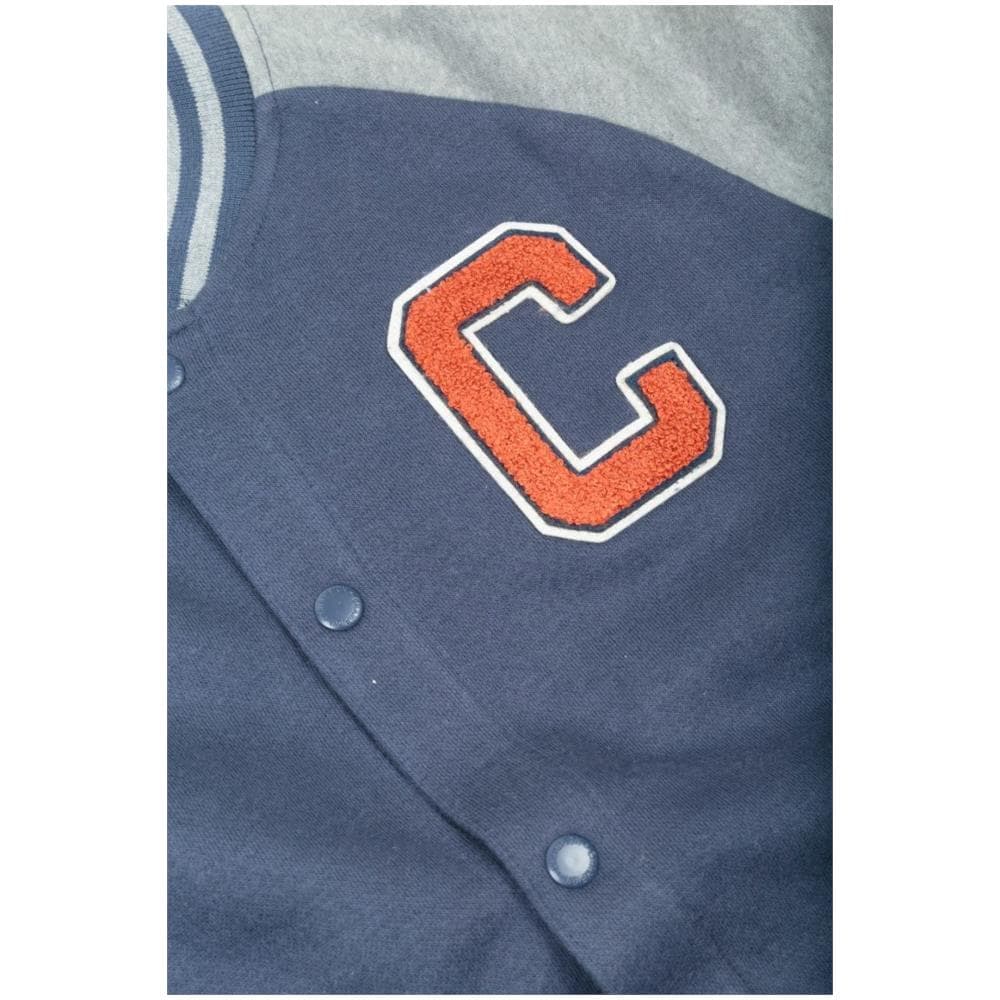 Felpa Bambino Varsity Bomber S Blu Grigio - Foto 2