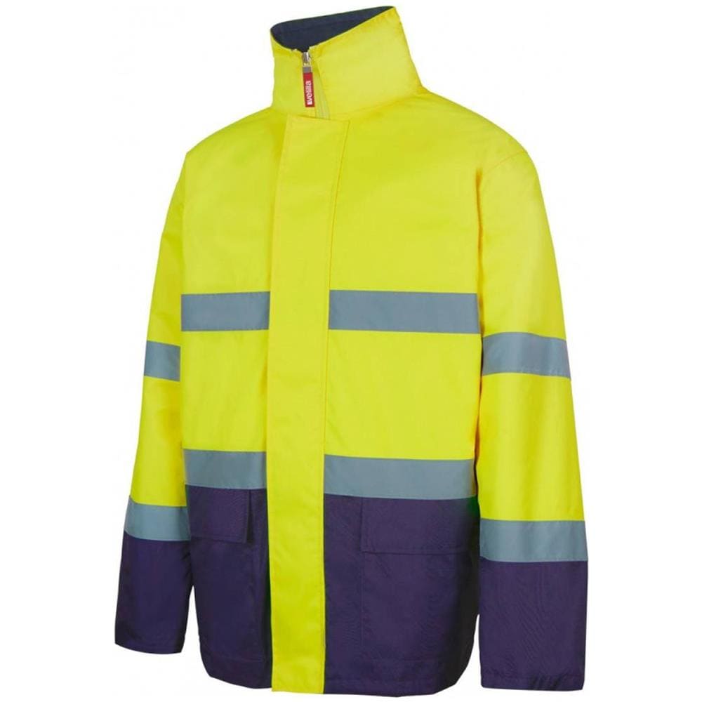 Serie 306003 Parka 4 In 1 Bicolore Ad Alta Visibilità Giallo Fluo (L) - Foto 1