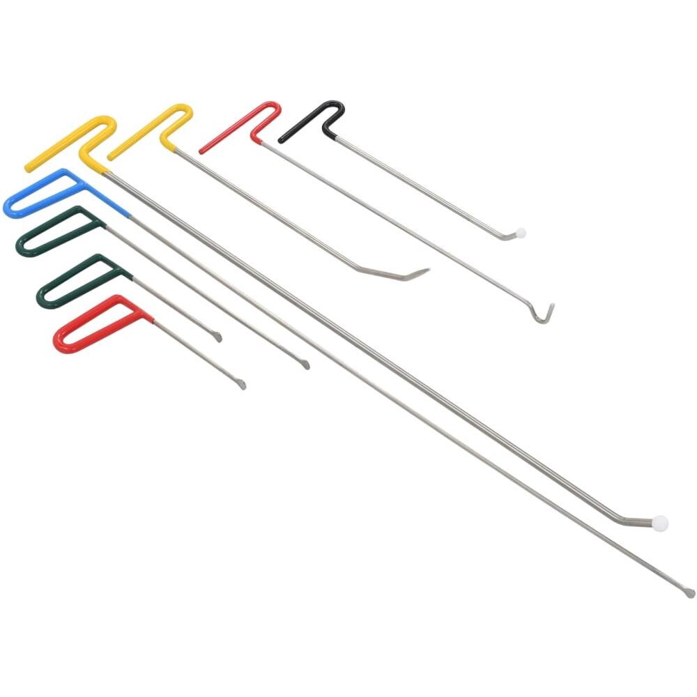 Set Rimozione Ammaccature 8 Pz Senza Verniciatura Acciaio Inox - Foto 2