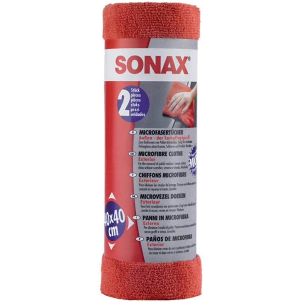 Sonax 700416241 Conf. 6 Pz 2 Panni In Microfibra Per Esterno - Foto 1