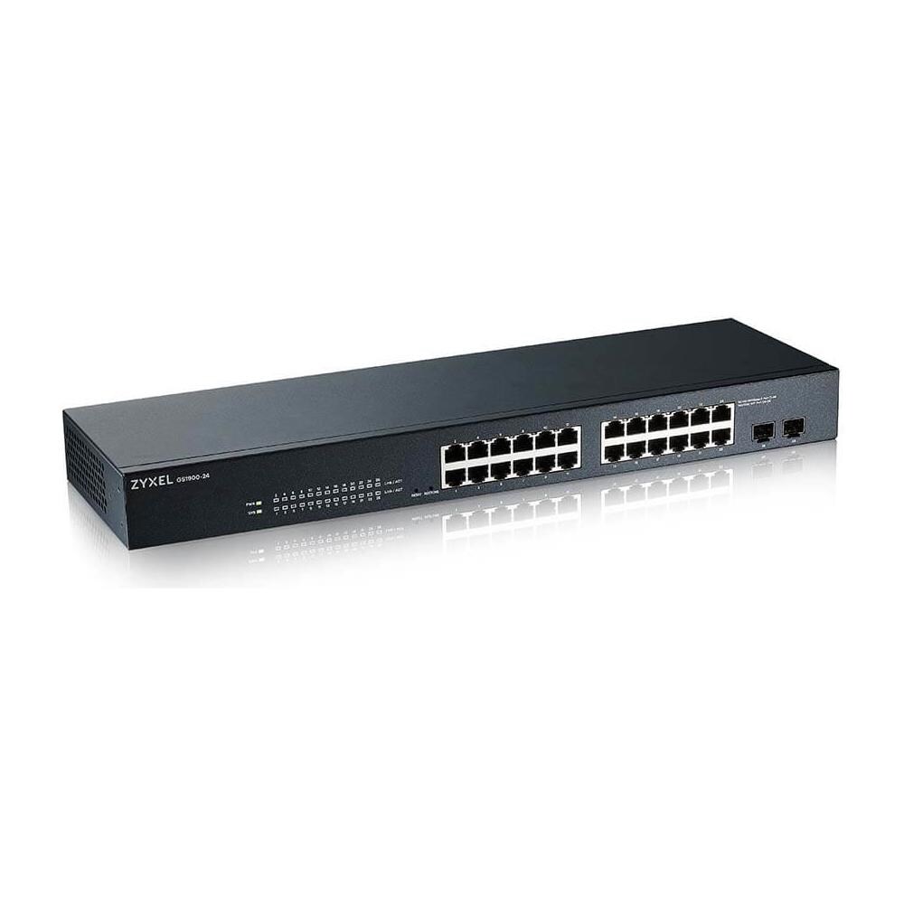 Switch di Rete GS1900 con 24 Porte Gigabit Ethernet (10/100/1000) Colore Nero - Foto 2