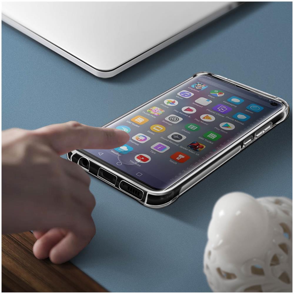 Pack Protezione Samsung Galaxy S10 Cover + Vetro Temperato Trasparente - Foto 5