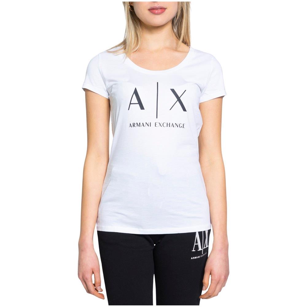 Marchio: Armani Exchange - Genere: Donna - Tipologia: T-shicolore: Bianco, Taglia: M - Foto 1