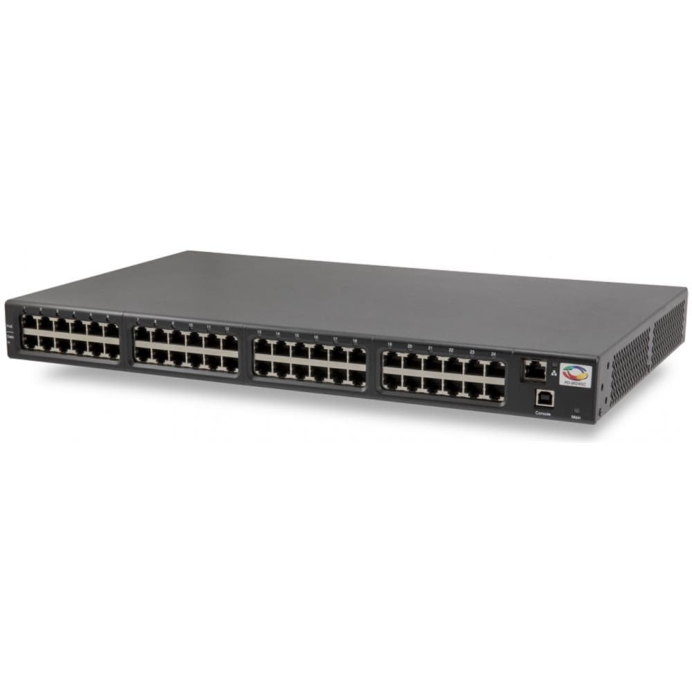 PD-9624GC Switch Fast Ethernet, Gigabit Ethernet - Foto 1
