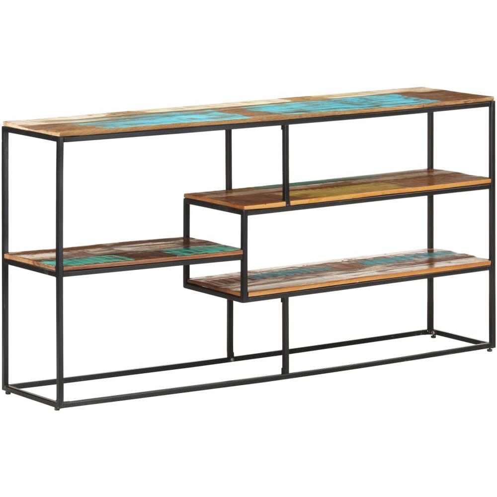 Credenza 150x30x75 Cm In Legno Massello Di Recupero - Foto 8