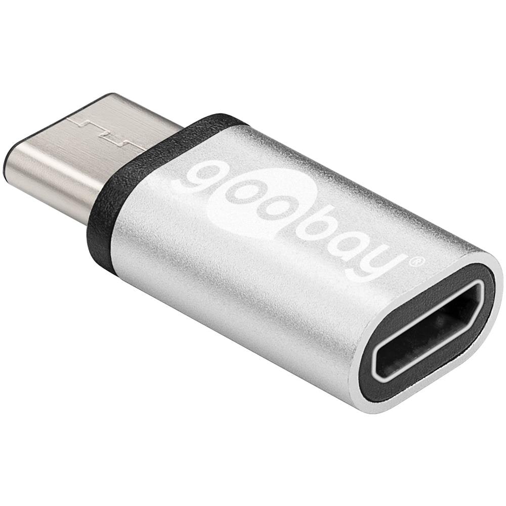 56636 USB-C USB 2.0 Micro Argento cavo di interfaccia e adattatore - Foto 1