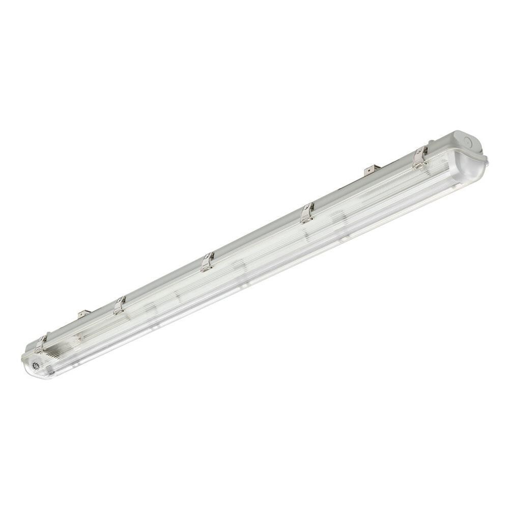 Plafoniera Stagna Per Due Tubi Led 120 Cm Ip65 Ledinaire Wt050c 84x95x1275 Mm Pc - Foto 3