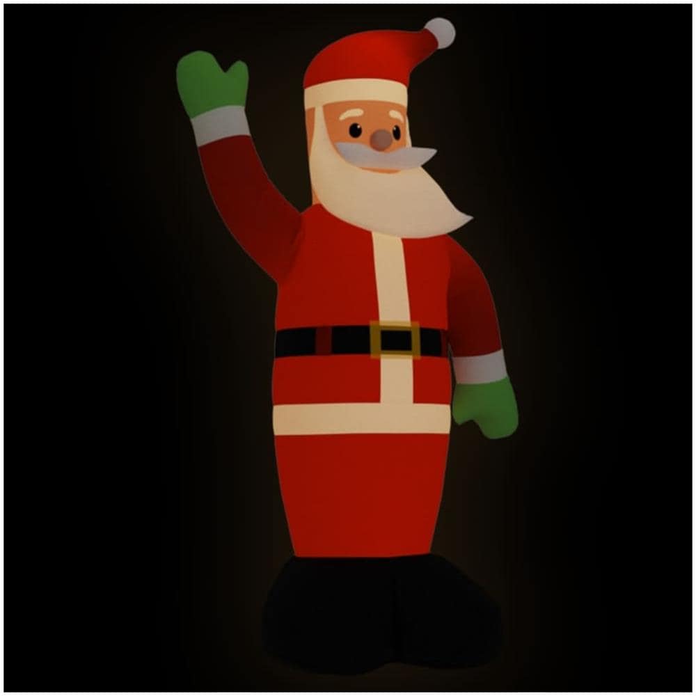 Babbo Natale Gonfiabile Con Led 370 Cm - Foto 1