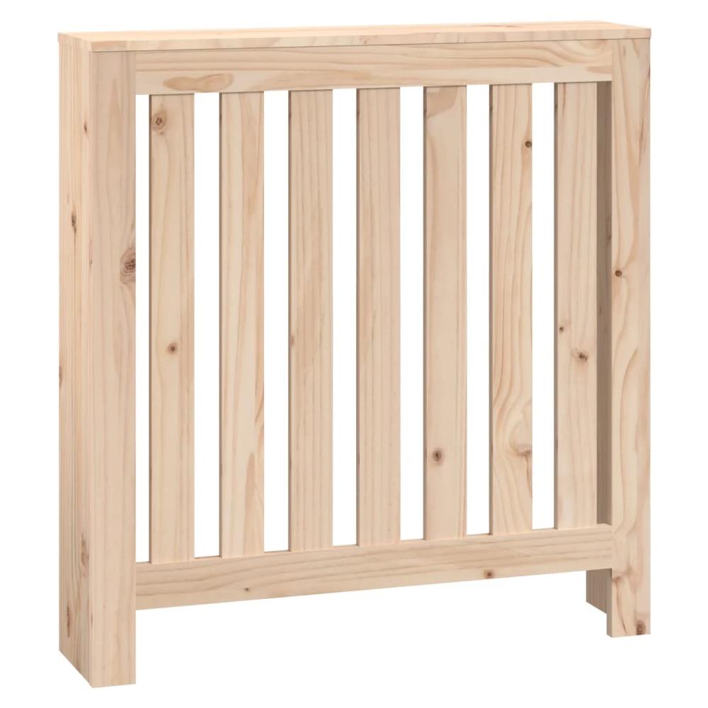 Copertura Termosifone 79,5x19x84 Cm Legno Massello Pino - Foto 2