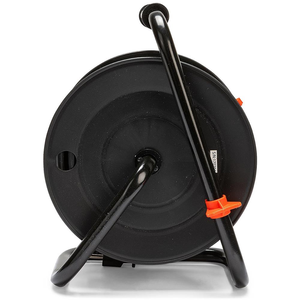 Avvolgitore Elettrico Fai-da-te, 4 Prese Francesi, H05vv-f3g1.5mm2, 25m, Nf,ce - Foto 1