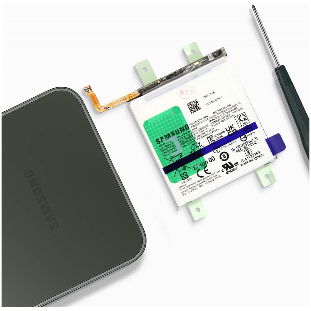 Batteria Interna Galaxy S23 3900mah Originale Eb-bs912aby - Foto 4