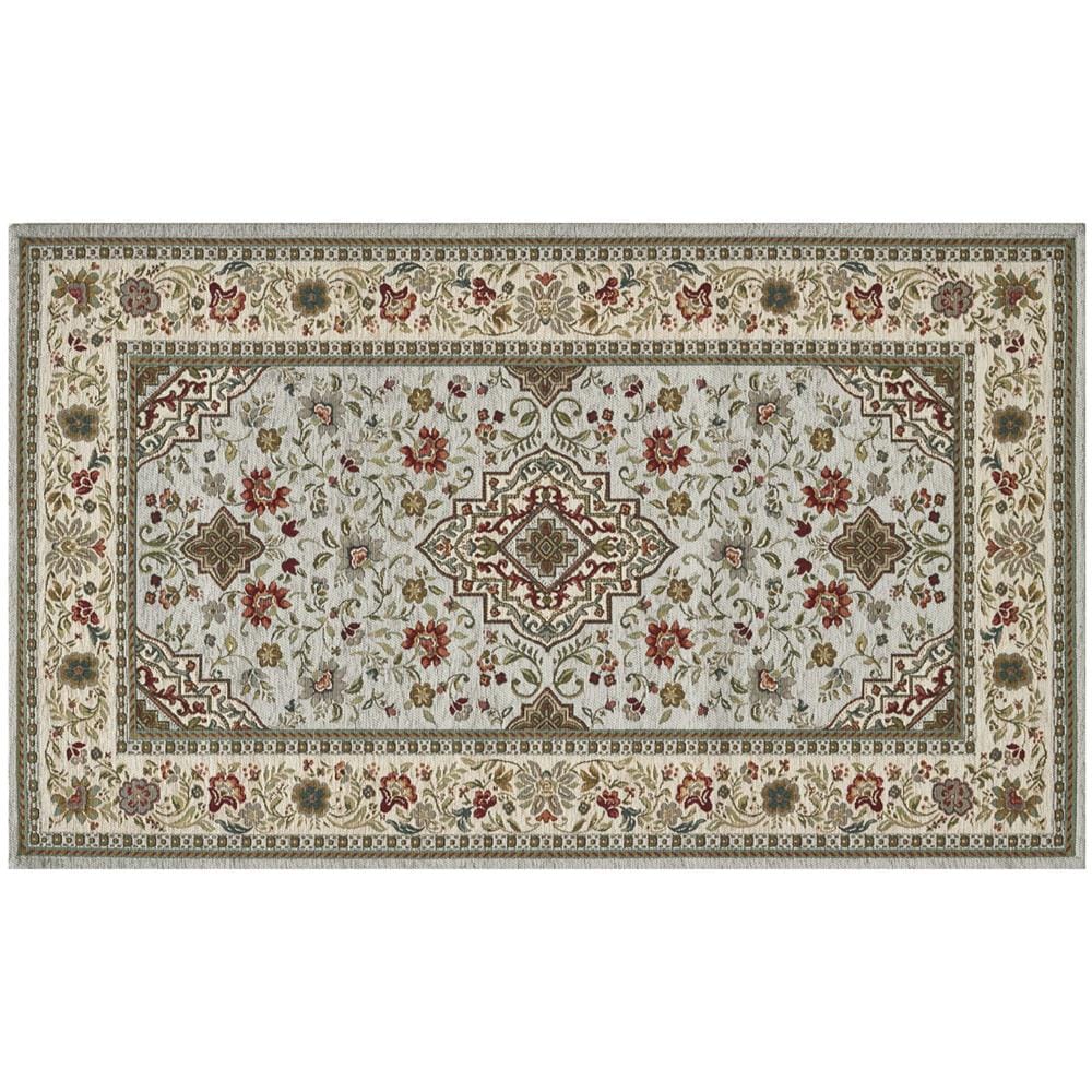 Tappeto Salotto Camera Velour Antiscivolo Mod. Tabriz Suardi Vari Colori 85x150cm Grigio - Foto 1