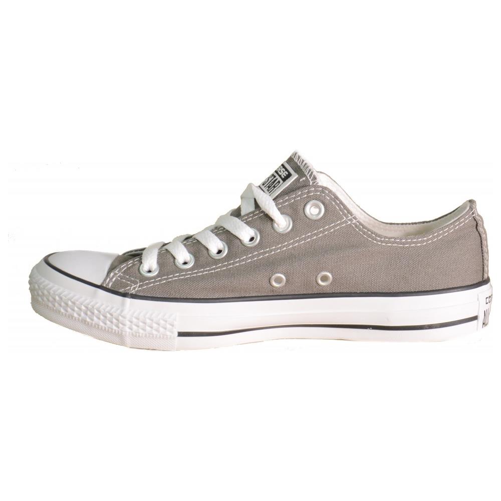 All Star Ct Basse Low Grigie Grey Charcoal Tela 1j794 numero 46 - Foto 3