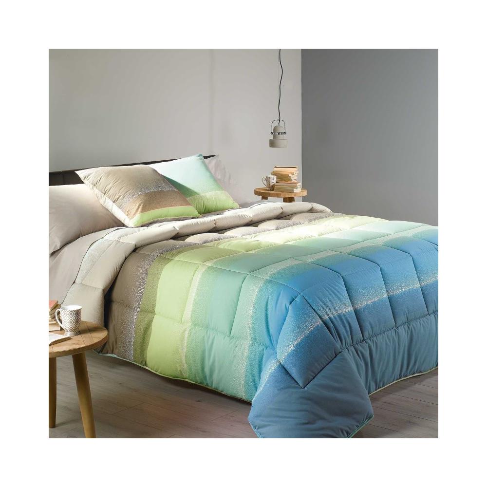caleffi trapunta albachiara in cotone letto singolo 1 piazza colore bluette