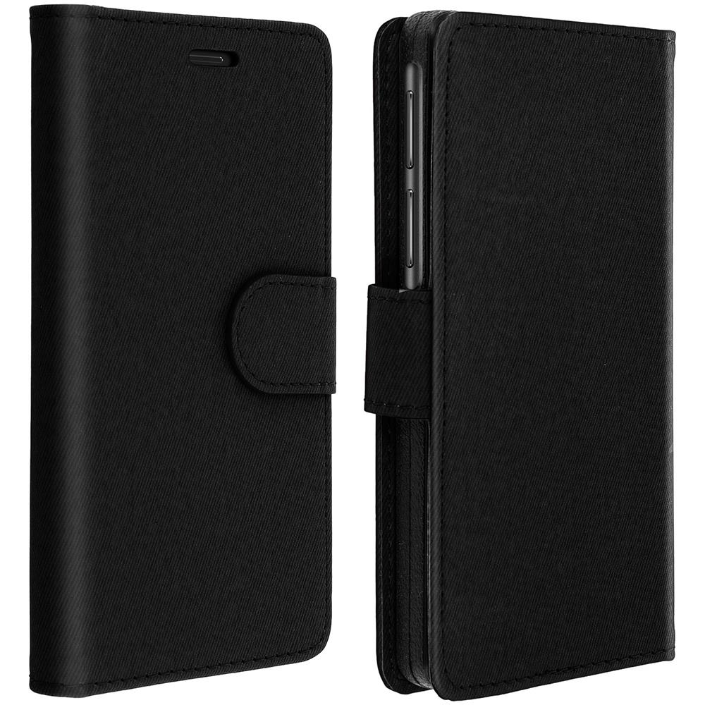 Custodia Smartphone 5,31 E 5,8 Pollici Portafoglio Cover Scorrevole - Nero - Foto 1