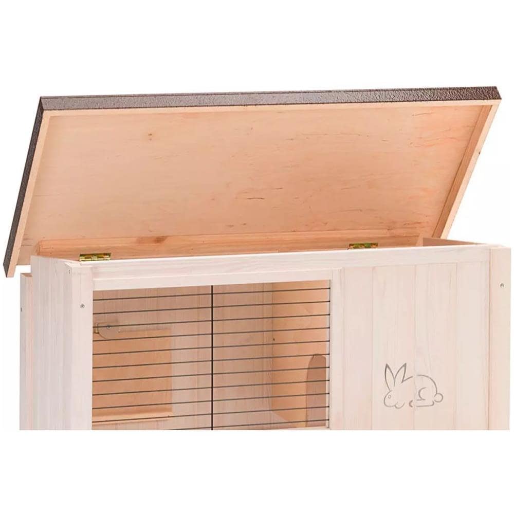 Conigliera Ranch 100 Basic Bianca 92x47x81 Cm 57090000 - Foto 2